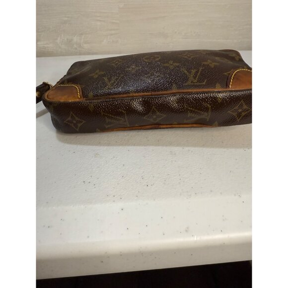 Authentic Louis Vuitton Monogram Canvas Trocadero 23 Crossbody Bag Vintage Brown - Picture 3 of 8